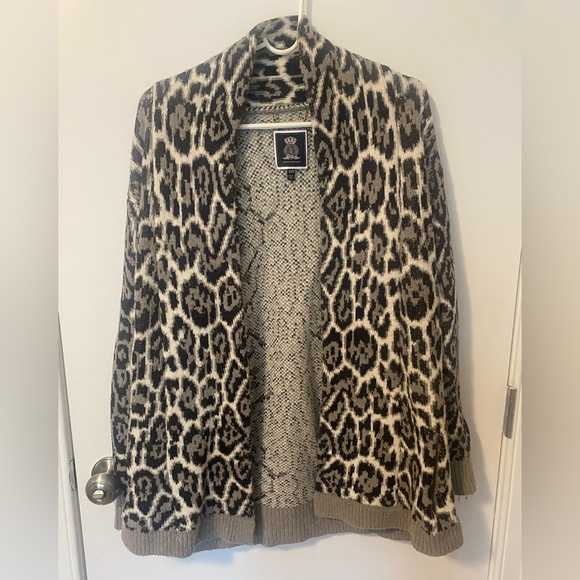 Juicy Couture - Oversized Cheetah Sweater - Picture 1 of 3